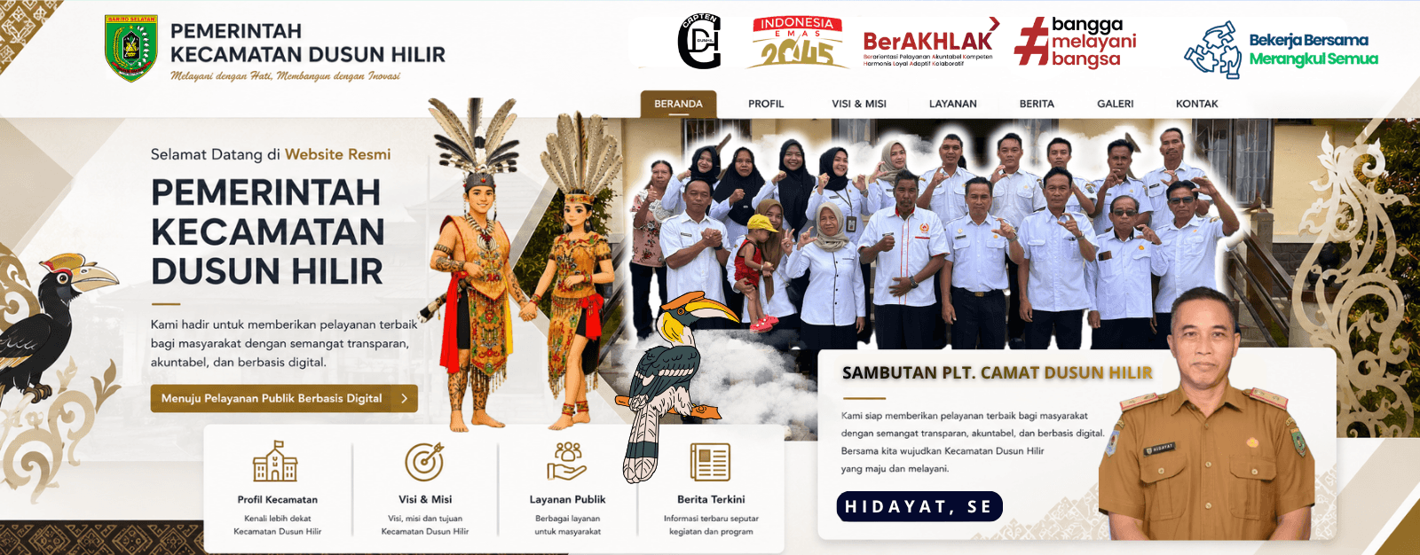 KECAMATAN DUSUN HILIR